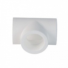 Тройник D-40 белый