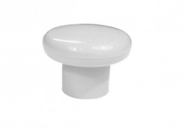 Ручка-кнопка K1 белая