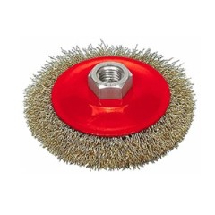 Щетка Bartex тарелка d-100мм, М14 гайка