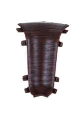 Угол ПВХ вн Каштан Идеал