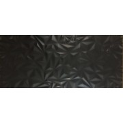 Керамогранит Карат объемный штамп черный 20*45