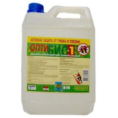 Антисептик Оптимист-Био для дерев/бетона 10л С401