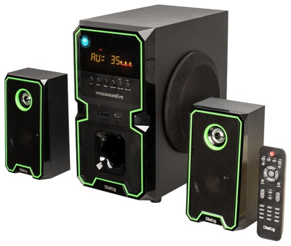 Колонки Dialog AP-222 черный