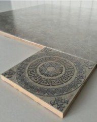 Вставка Граффито серый 100*100