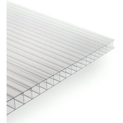 Поликарбонат сотовый прозр. 8мм