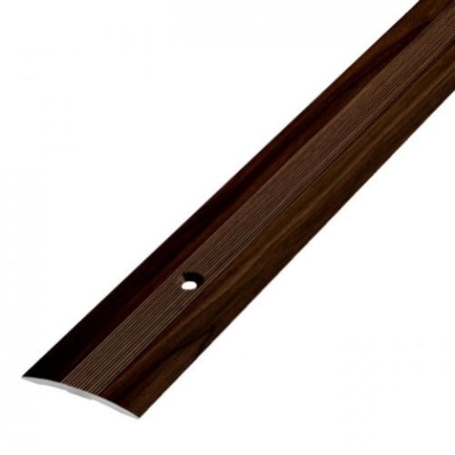 Порог-стык 38мм 1,35м орех темный