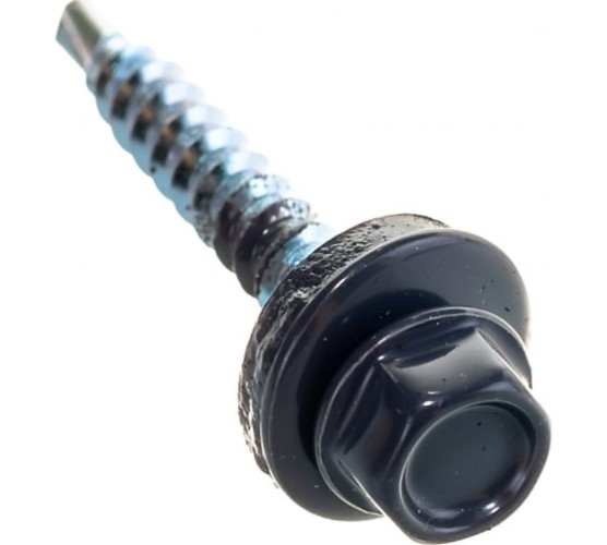 Саморез ШГК 4,8х35мм, Сер,графит 7024