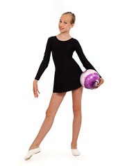 Купальник гимнаст. с юбкой 34,36