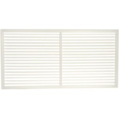 Решетка радиаторная 120*60 белая