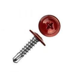 Саморез прес-ш. 4,2*16 Ц.О. Винно-красный 3005