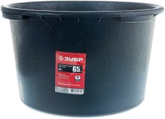 Таз строит. 65л круглый 06095-65