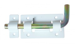 Задвижка ЗД-03 белая секрет