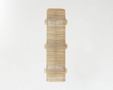 Соедин. для плинтуса ПВХ Клен Идеал