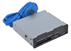 Картридер 2xUSB 3.0 ports Ginzzu GR-152UB