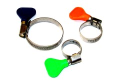 Хомуты оцин. 16-25мм с ключом