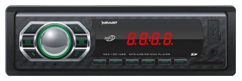 Автомагнитола Swat MEX-1001 UBG