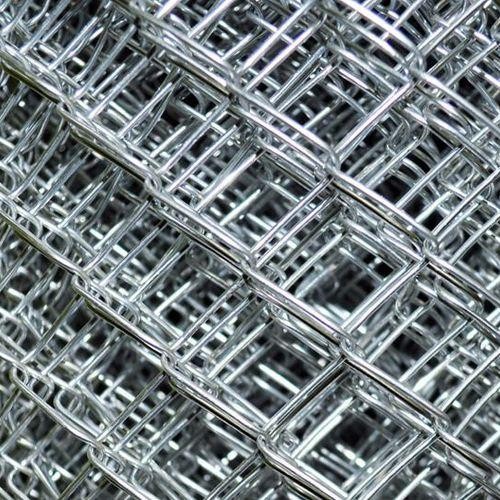 Сетка рабица оцинк d-1.6 (50мм*50мм) рулон 1,5*10 м