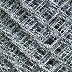 Сетка рабица оцинк d-1.6 (50мм*50мм) рулон 1,5*10 м