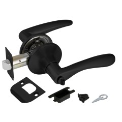 Защелка 6010 BL-B DK610 AJAX с фик. черный