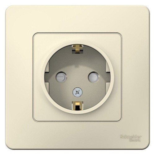 Розетка 1-м СП ATN000244 16А с/з беж.