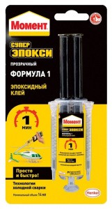 Клей Момент - супер Эпокси Форм.1 прозр. 14мл