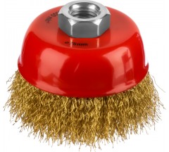 Щетка Mirax чашка круч. проволока d 75мм, 35142-075