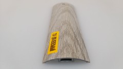 Порог-стык ПВХ 36мм 0,9м дуб пепельный с монтаж. каналом