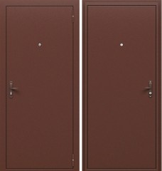 Дверь стальная Стройгост 5 РФ мет/мет (2050*960) левая