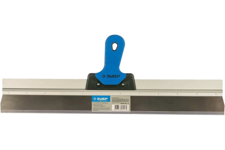 Шпатель 600 мм 2к ручка фасадный нерж. ЗУБР ПРОФ 10049-60