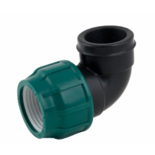 КОЛЕНО 25х1 гайка ПЭ