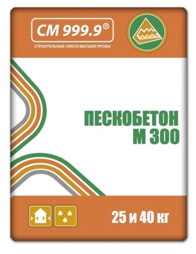 Смесь сухая кладочная М-300 СМ999, 40кг