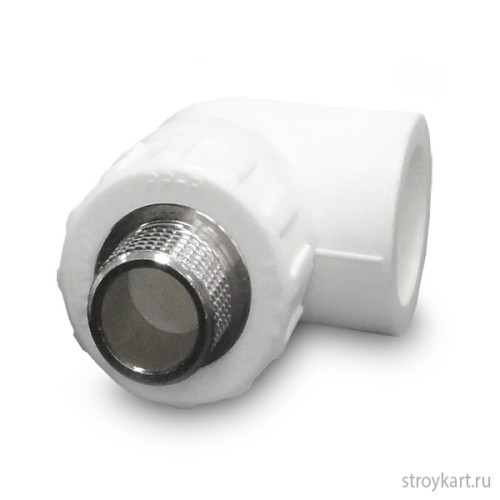 Угольник комб.нар.р. 25-1/2 белый