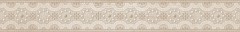 Бордюр Кантри бежевый 6*45