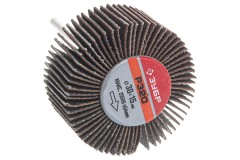 Круг лепест. 30*15мм Р320 на шпильке 3,2мм Зубр