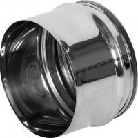 Заглушка 110 внешняя нерж.