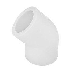 Угольник (45) D-25 белый