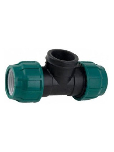 Тройник перех. 25х1/2 гайка ПЭ