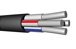 Кабель АВВГ 4х10 (м)
