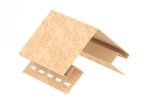 Наружний угол кирпич песочный