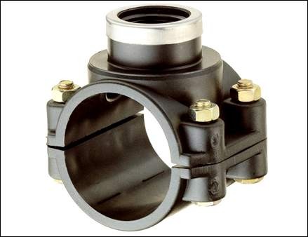 Хомут-врезка 125-3/4"