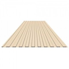 Профнастил С 8 1200(1150)х2000мм слоновая кость 1014