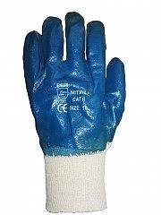 Перчатки х/б двойной латексный облив