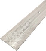 Порог-стык 25мм 1,35м ясень серый
