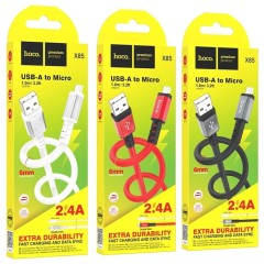Кабель HOCO X85 USB - micro USB, 2.4A, 1м