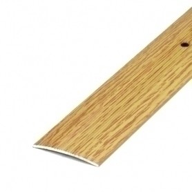 Порог-стык 25мм 1,35м дуб светлый