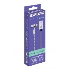 Кабель USB - microUSB/8 Pin/TYPE-C Exployd EX-K-788 -789 1 м