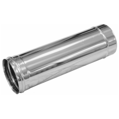 Дымоход труба нерж. сталь 0,8мм, Ф115, 0,25м