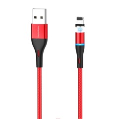 Кабель BOROFONE BU16 USB - 8 Pin 2.4A 1.2м