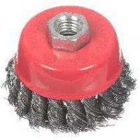 Щетка Bartex чашка круч. проволока d 100мм, М14 гайка