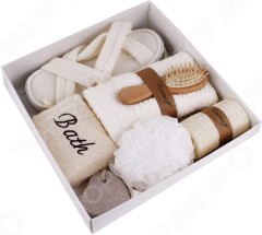 Банные принадлежности 7 пред. 25*19*7см